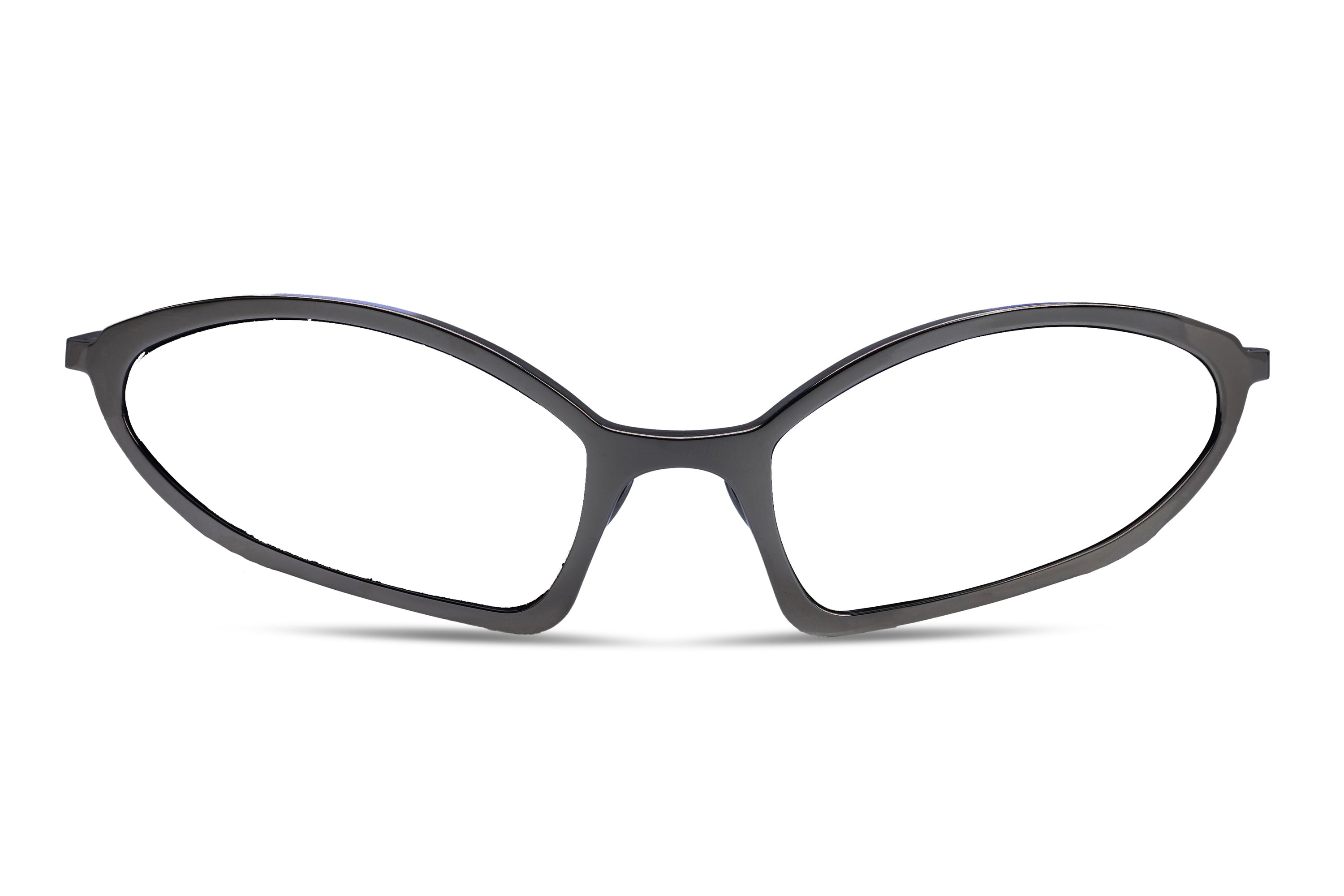 SEKRETAR TITANIUM GLASSES - BLACK