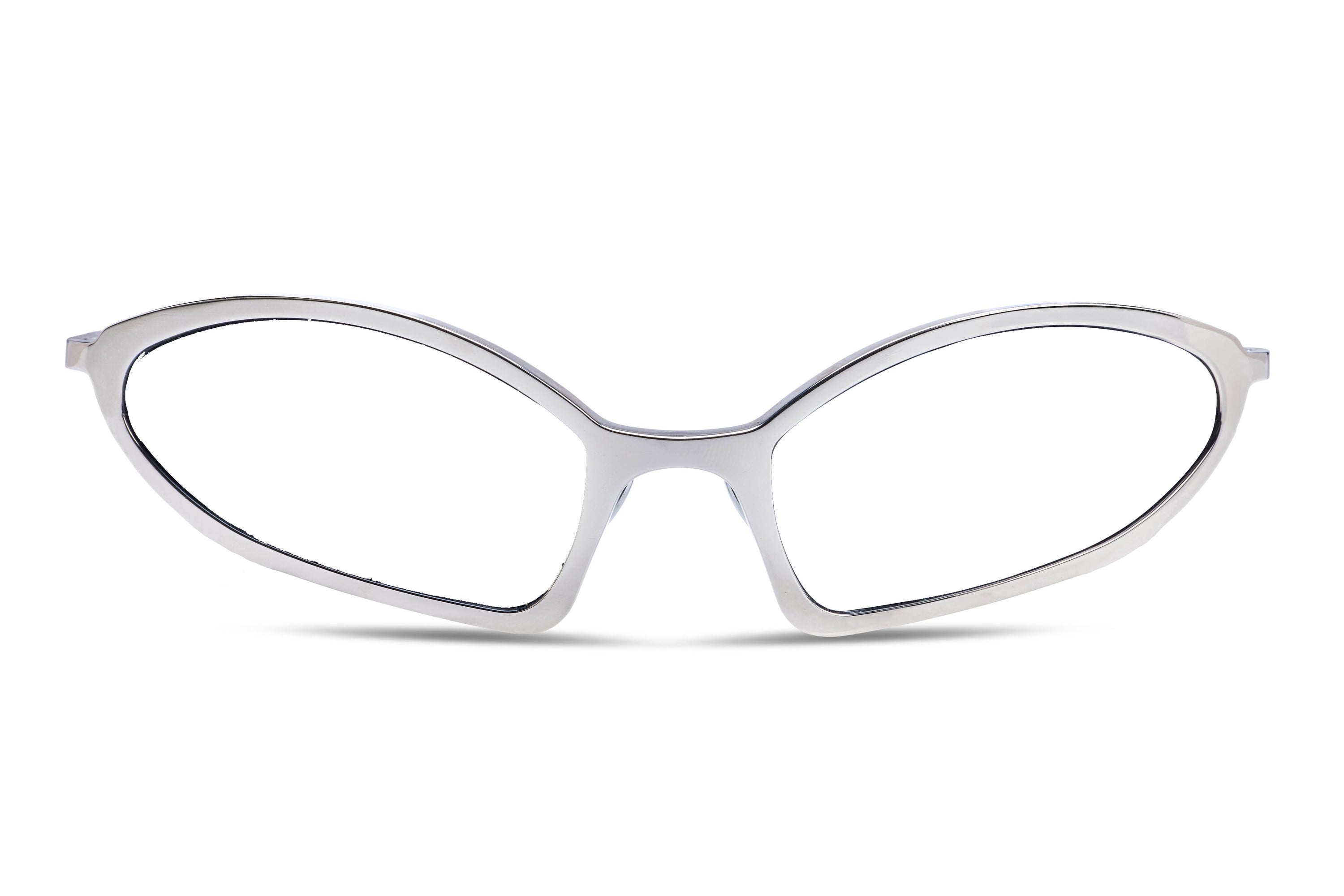SEKRETAR TITANIUM GLASSES - SILVER