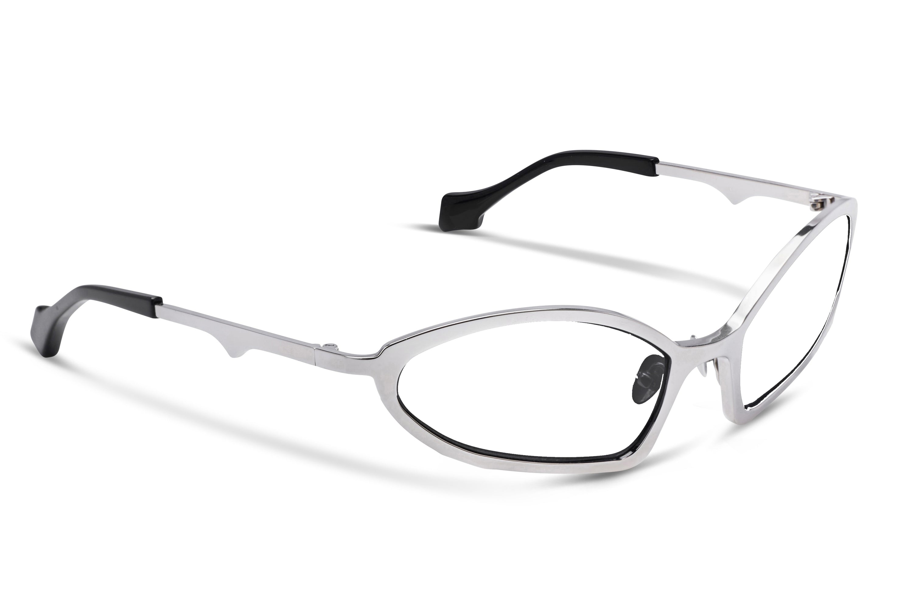 SEKRETAR TITANIUM GLASSES - SILVER